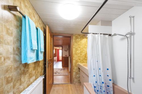 Koupelna v ubytování Ferienwohnung Raid