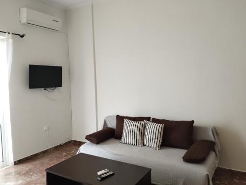 TV a/nebo společenská místnost v ubytování Portside