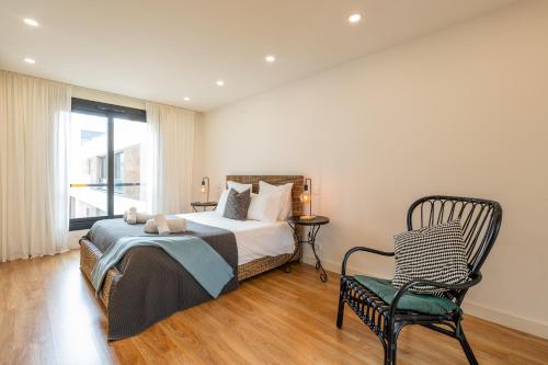 En eller flere senge i et værelse på Compromisso 25