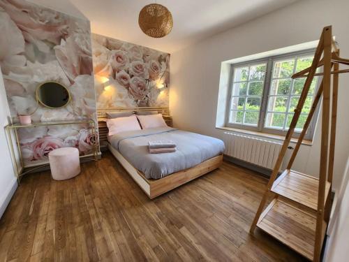 Maison cosy et décorée avec goût à la campagne