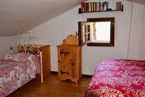 Ένα ή περισσότερα κρεβάτια σε δωμάτιο στο Casa Lia