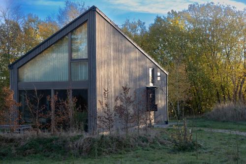 Bygningen som feriehuset ligger i