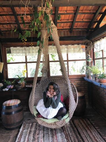 Tetamu yang menginap di Casa da Colina Chalés