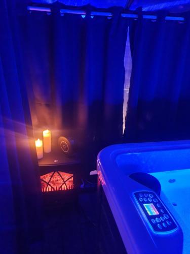 Ένα ή περισσότερα κρεβάτια σε δωμάτιο στο Spa Ibiza Dosrius