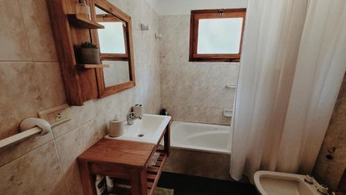 Ванна кімната в Cabaña Bariloche