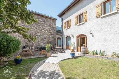 Κήπος έξω από το Côté-Bourget 3 pers LA BELLE PLINIER proche La Norma Aussois