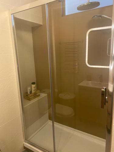 Kylpyhuone majoituspaikassa Fabrica Apart