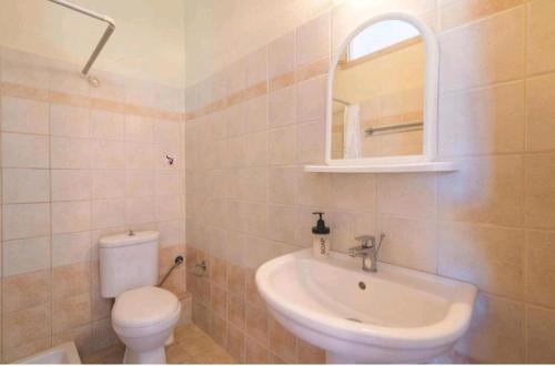 A bathroom at Aleka apartment 3