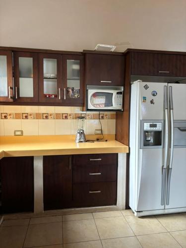A cozinha ou cozinha compacta de Casa vacacional