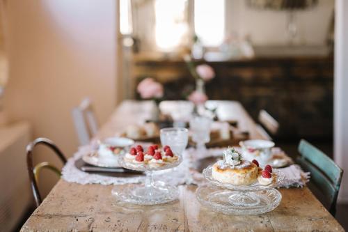 Comida en el bed and breakfast o alrededores