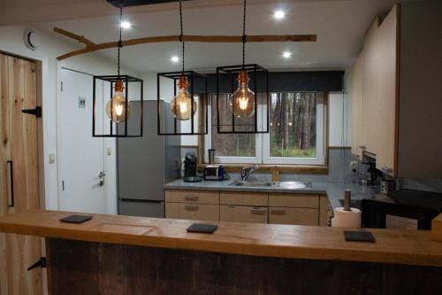 Vakantiewoning 't Bruggeneindje 주방 또는 간이 주방