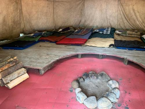 Foto sihtkohas Saint-Mathieu-du-Parc asuva majutusasutuse L'Auberge Refuge du Trappeur galeriist