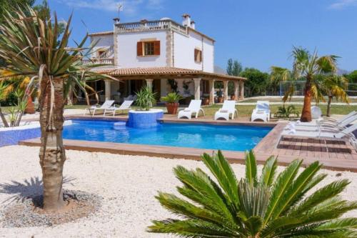 Traumfinca PINTXITO, strandnah, XXL Pool, Klima, schnelles WIFI, GYM,Tischtennis, Volleyball