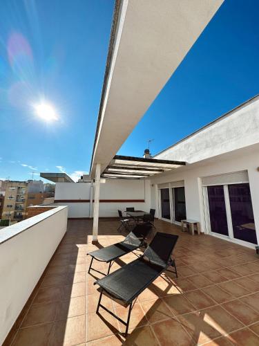 Fotografia z galérie ubytovania Gran terraza al lado de la playa v destinácii Benicarló