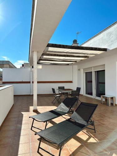 Fotografia z galérie ubytovania Gran terraza al lado de la playa v destinácii Benicarló