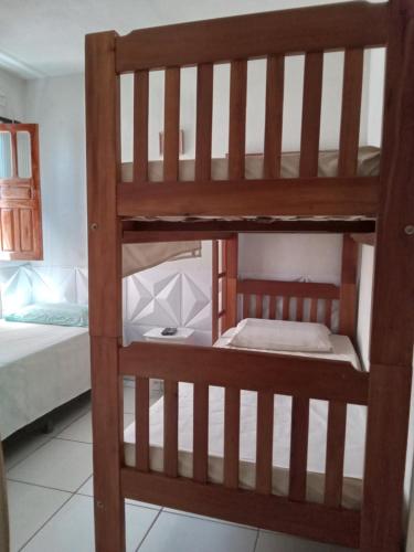 Litera en habitación con litera en Pousada Villas Colossos, en Lençóis