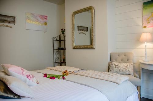Voodi või voodid majutusasutuse The White Queen B&B toas