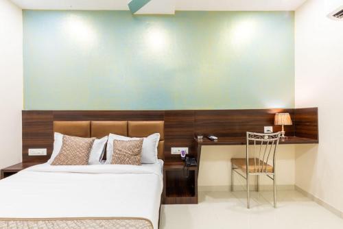 Hotel BKC AN NEX tesisinde bir odada yatak veya yataklar