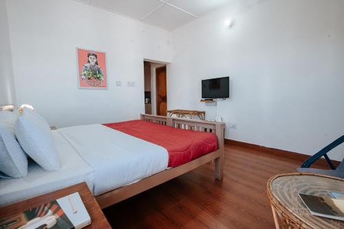 Ένα ή περισσότερα κρεβάτια σε δωμάτιο στο Tehri Retreat Sursingdhar, Near New Tehri & Kanatal, By Himalayan Eco Lodges