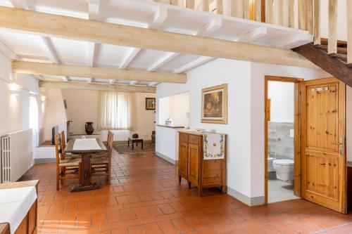 Posezení v ubytování Agriturismo Poggio Nardini