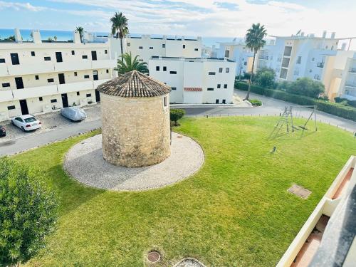 an aerial view of a park in a city at Panorama 1 in Albufeira