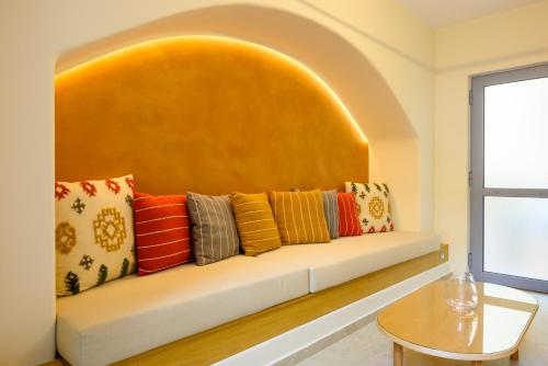 Χώρος καθιστικού στο Onira Luxury Apartment