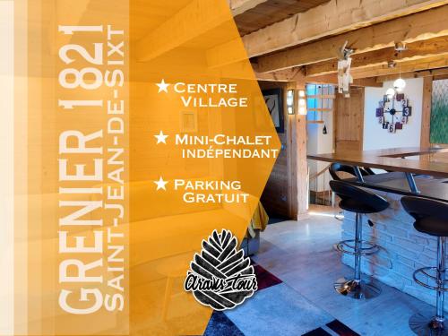 Le Grenier 1821 - Mini chalet - Centre village - AravisTour