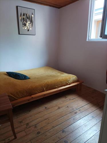Кровать или кровати в номере le Pountil