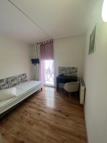 Postel nebo postele na pokoji v ubytování Gościniec Pod Furą