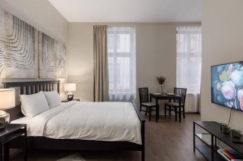 Katil atau katil-katil dalam bilik di S6 Apartments