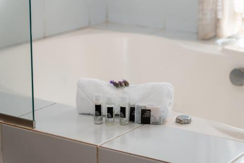 Ένα μπάνιο στο Pousada Boutique Vilage de Minas