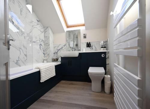 Koupelna v ubytování Taigh Corpach