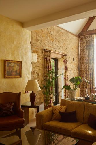 Гостиная зона в Le Manoir aux Quat'Saisons, A Belmond Hotel, Oxfordshire