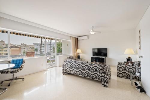 Piso con 2 habitaciones, 2 terrazas y piscina