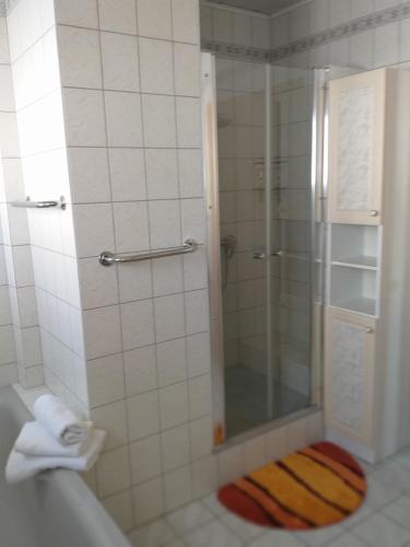 Ванная комната в Großes Apartment "Rena"