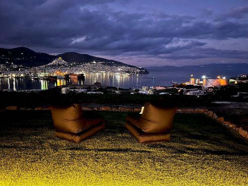 Fotografie z fotogalerie ubytování Infinity Horizon Syros Apartment v destinaci Lazaréta