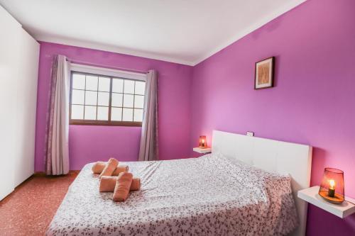 Ένα ή περισσότερα κρεβάτια σε δωμάτιο στο El Risco Double Bed Apart 2-BR