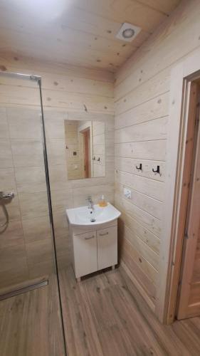 Koupelna v ubytování Orawska Sielanka