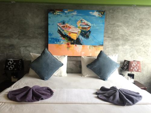 Katil atau katil-katil dalam bilik di Bro&Sis Place