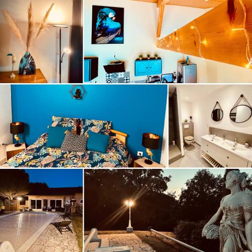 Photo de la galerie de l'établissement La Villa Perroquet, à Poncins