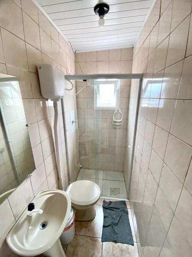 Ένα μπάνιο στο Pousada São Miguel Torres