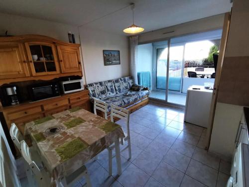 Résidence Copacabana - Appartement deux pièces avec accès direct à la plage à Port Leucate. Réf: 1COP_102A MAE-6494