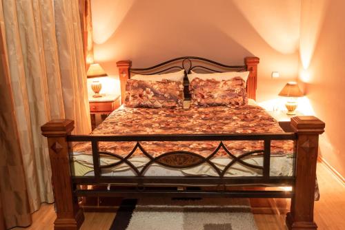 Cama o camas de una habitación en Hotel Gold