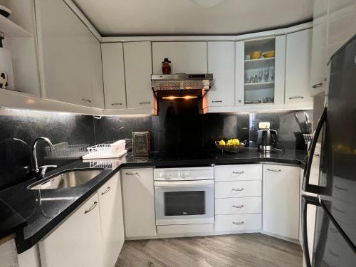 Køkken eller tekøkken på Lo Mejor Viña del Mar