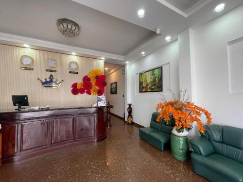 Vstupní hala nebo recepce v ubytování HOÀNG DIỆU DALAT