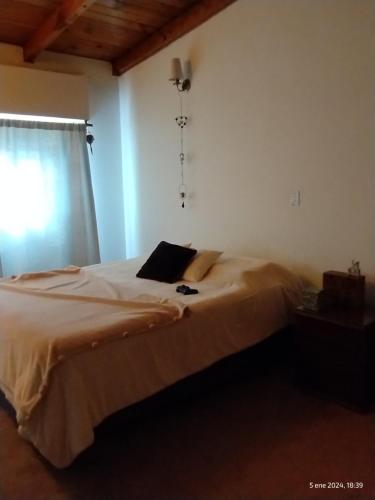a bedroom with a large bed in a room at Casa en el centro in Río Grande
