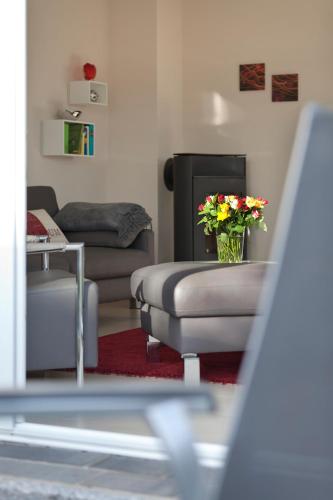 Ruang duduk di Haus ZingstZeit