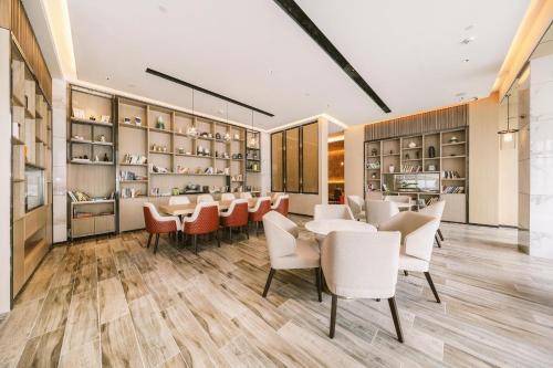 Posezení v ubytování Atour Hotel Shenzhen Guanlan