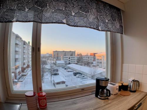 Kaupunkikoti Apartments 2-room C50 v zimě