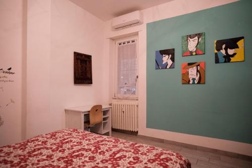 Voodi või voodid majutusasutuse La Casa di Zoe toas